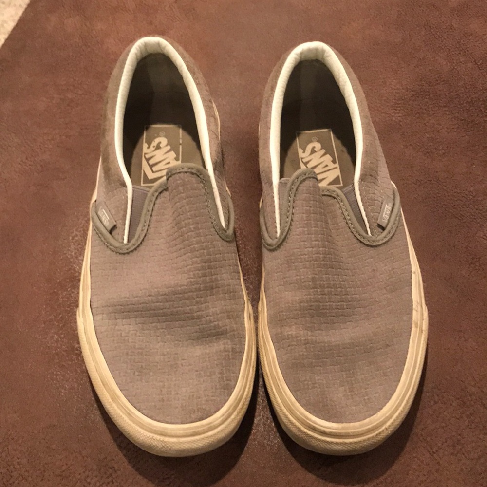 Grey suede vans